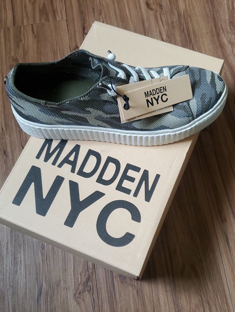 Womens-Camo Slip-On Sneaker